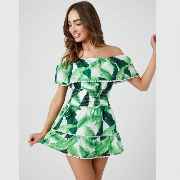 knee length dresses for ladies OFF THE SHOULDER MINI DRESS main image 0